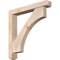 Ekena Millwork Westlake Craftsman Smooth Bracket w/ Offset Brace, Douglas Fir, 5 1/2"W x 36"D x 36"H BKT0604X36X36WTL04SDF - alternate 1